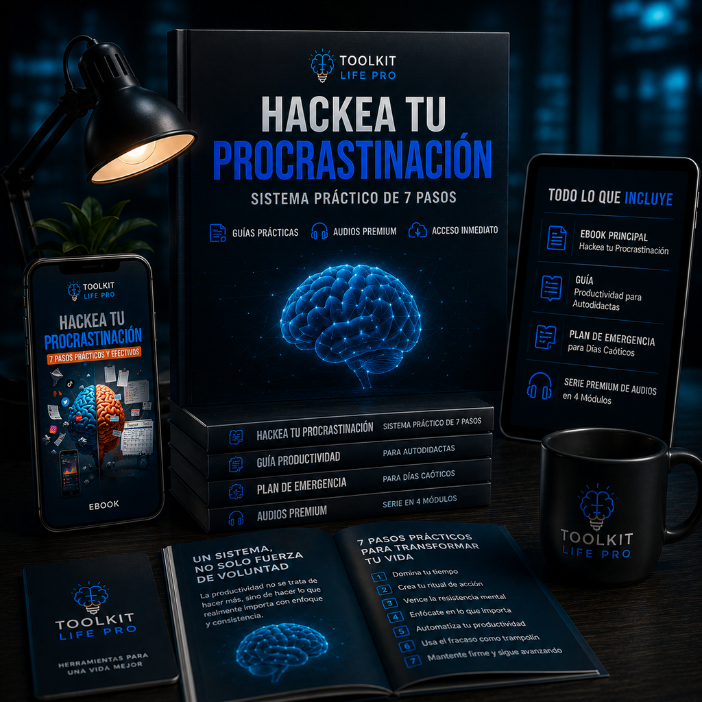 Hackea Tu Procrastinación - Sistema Práctico de 7 Pasos